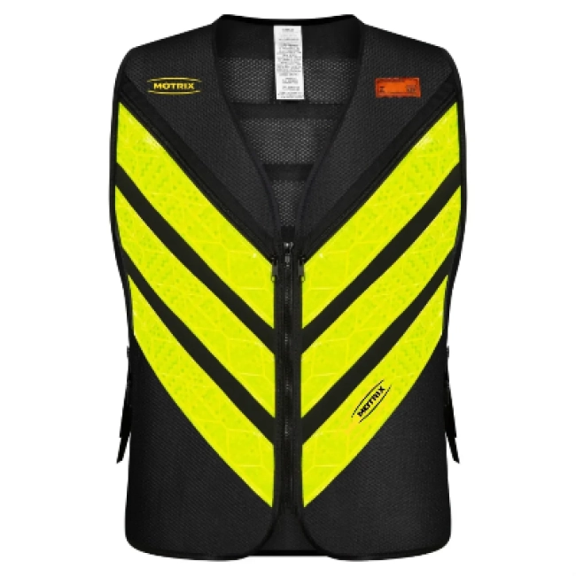 COLETE REFLETIVO PRETO MOTOBOY